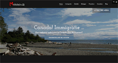 Desktop Screenshot of menno.ca