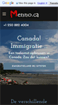 Mobile Screenshot of menno.ca