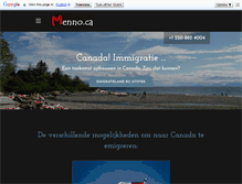 Tablet Screenshot of menno.ca