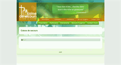 Desktop Screenshot of caissedesecours.menno.fr